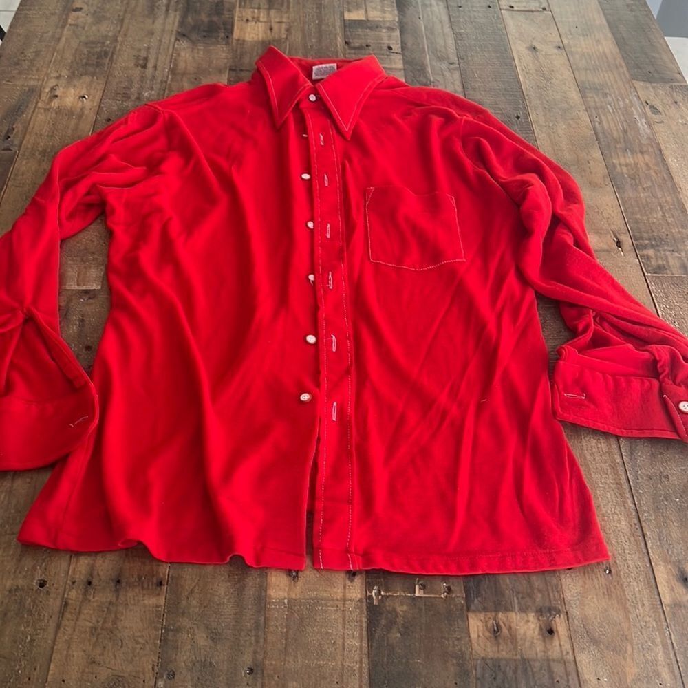 Wrangler Size L (16-16 1/2 neck) Vintage Button Down